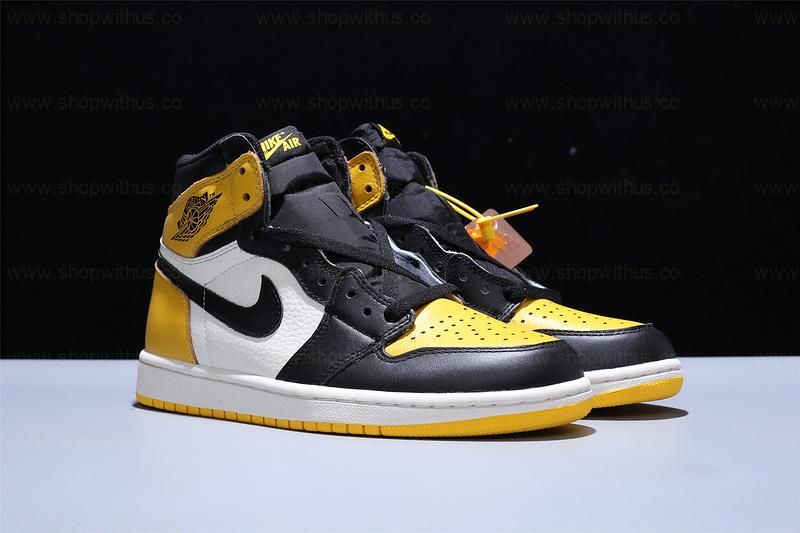 Air Jordan 1 AJ1 Retro High OG – Yellow Toe