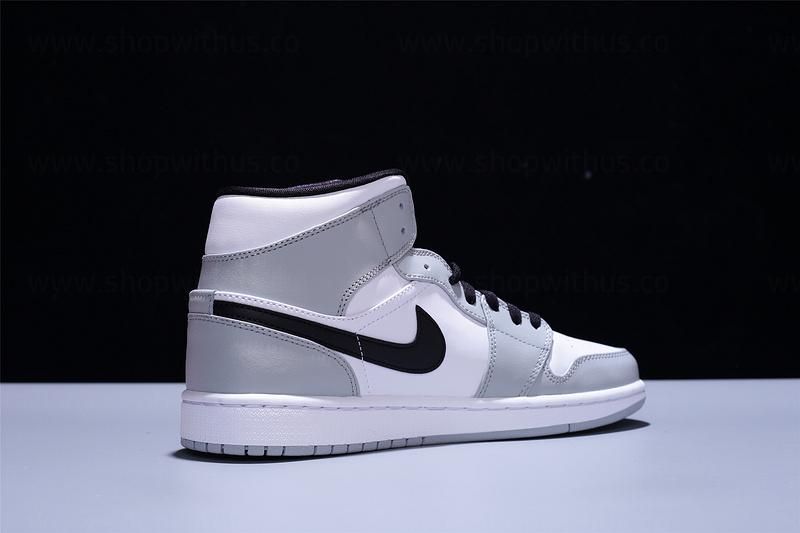 Air Jordan 1 AJ1 Mid – Light Smoke Grey