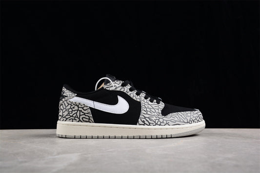 Air Jordan 1 AJ1 Low – Black Cement
