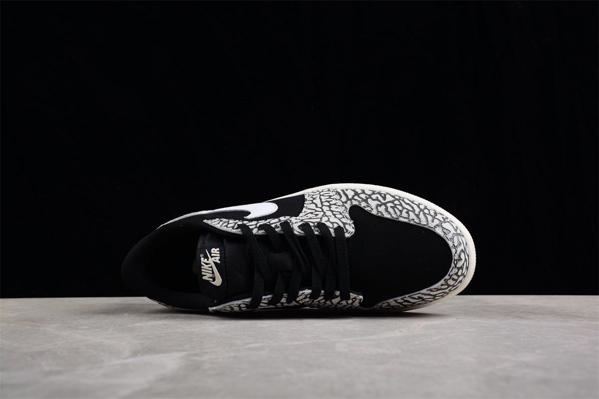 Air Jordan 1 AJ1 Low – Black Cement