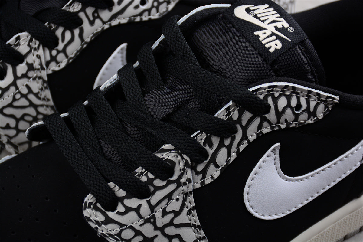 Air Jordan 1 AJ1 Low – Black Cement